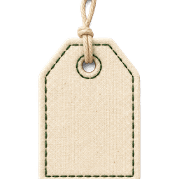 Fabric price tag icon